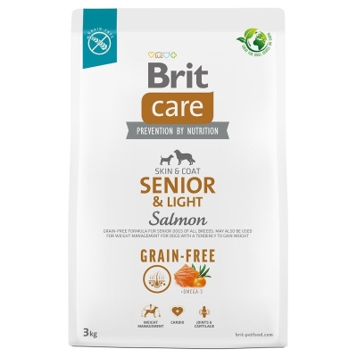 Karma sucha dla psa Brit Care Grain-Free Senior&Light Salmon & Potato 1kg